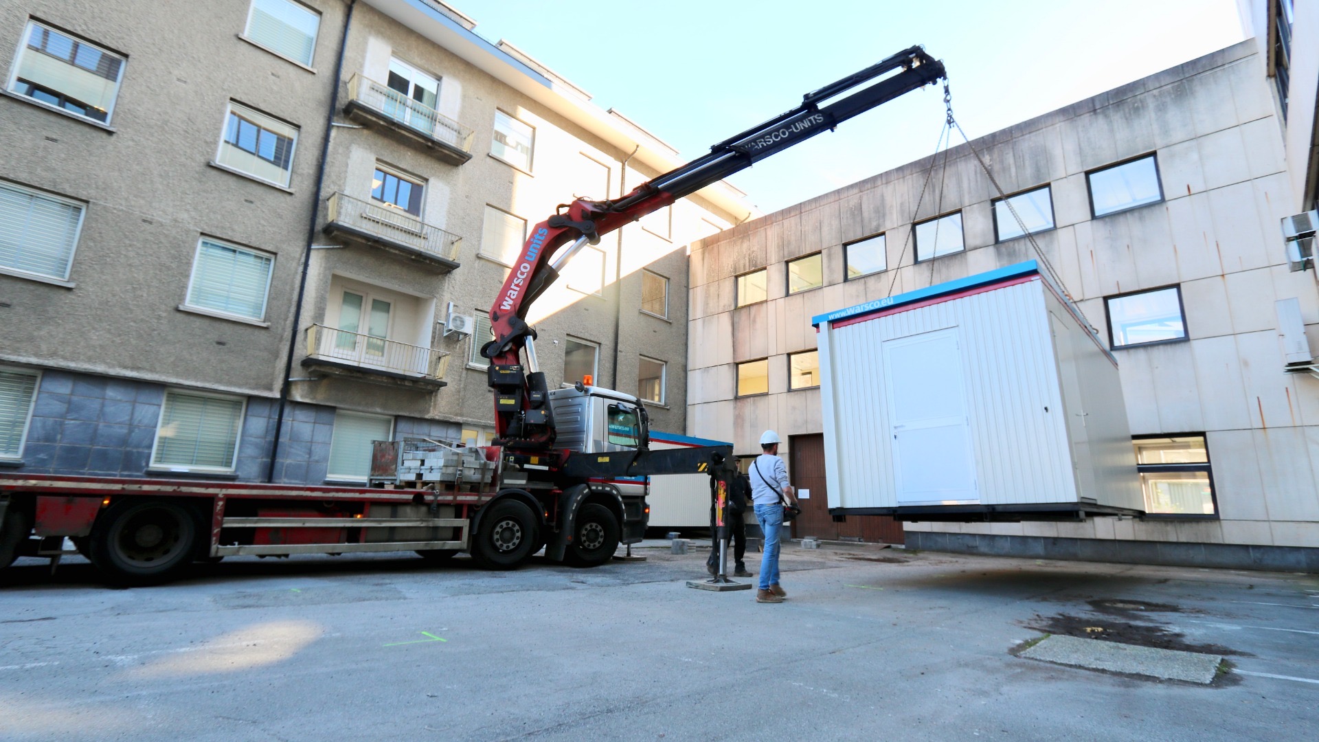 Modules D Urgence Pour Le Covid Centre Hospitalier Reine Astrid De