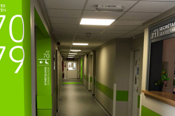 Le Centre Hospitalier Reine Astrid adopte le système des routes 